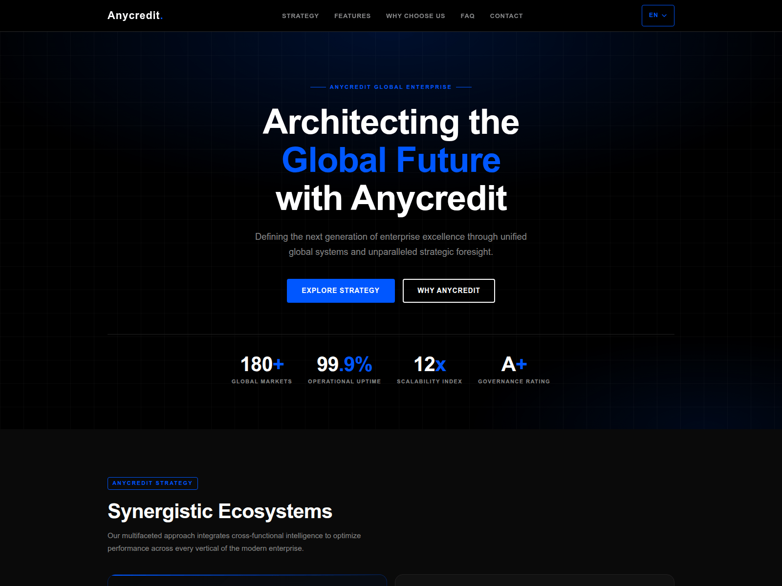 Screenshot of anycredit.net