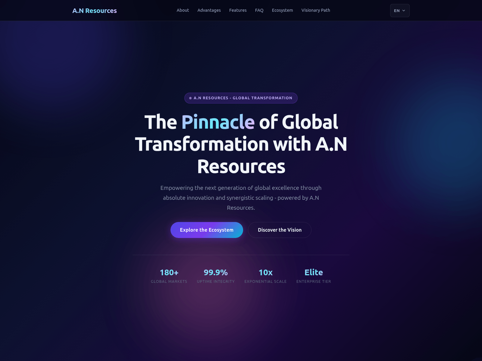 Screenshot of anresources.net
