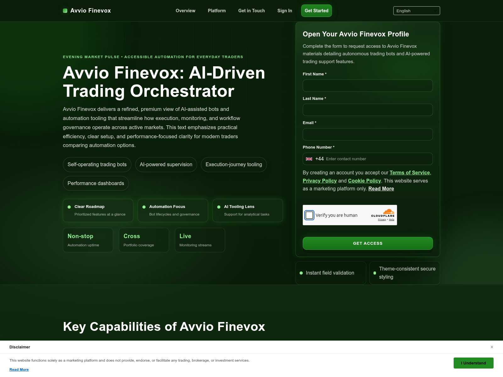 Screenshot of avvio-finevox-soft.com