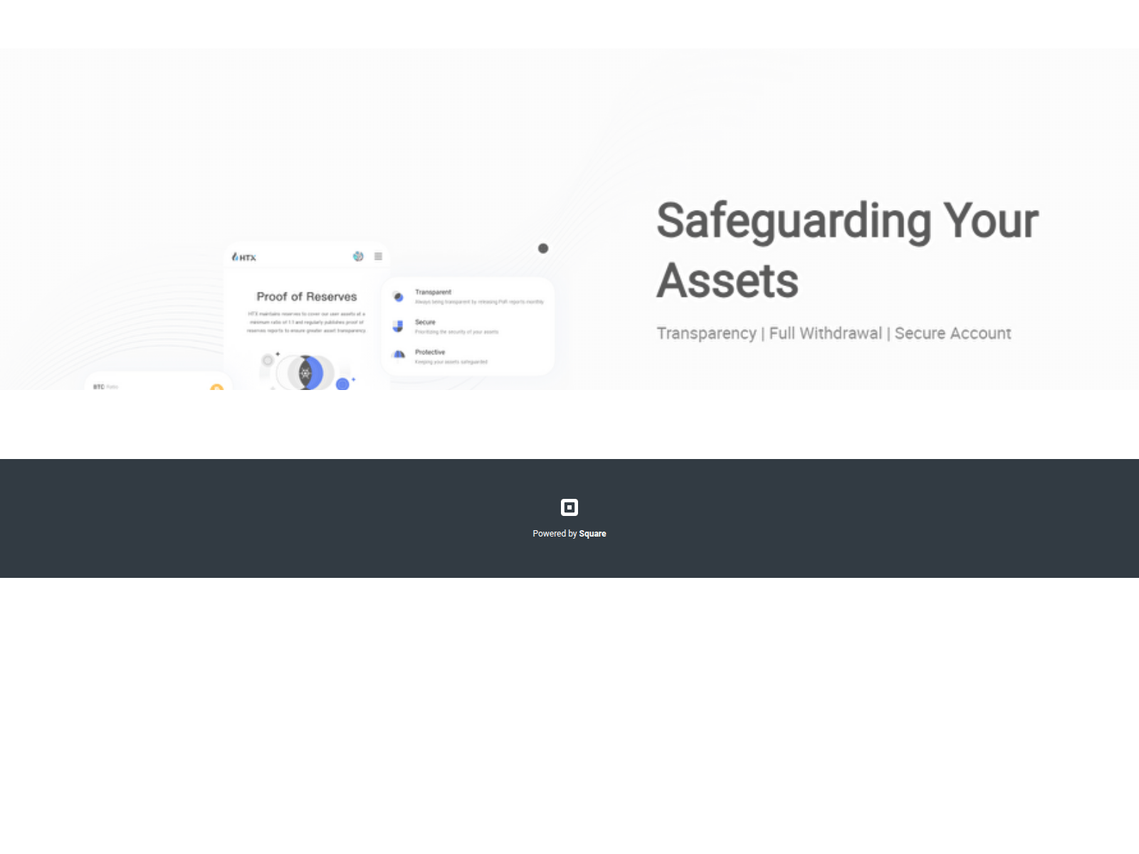 Screenshot of support-htex-io.square.site