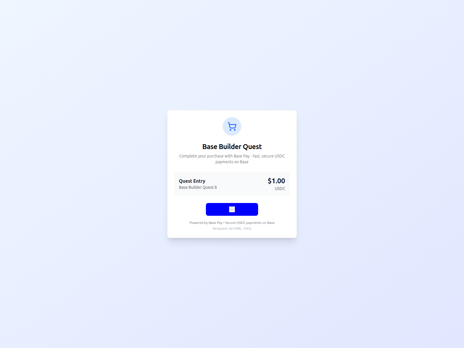 Capture d’écran de base-pay-integration.pages.dev