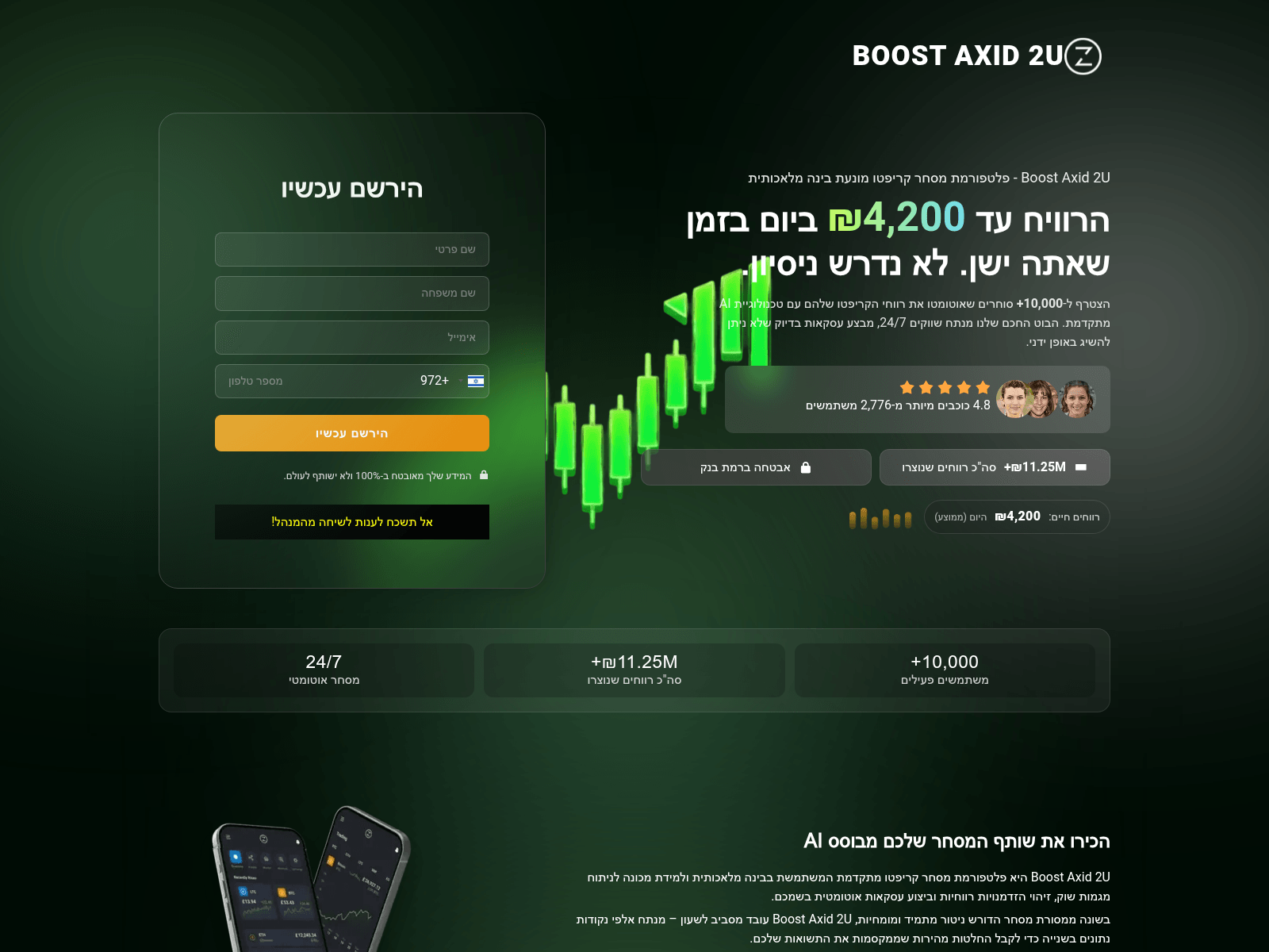 Знімок екрана boostaxid2u.net