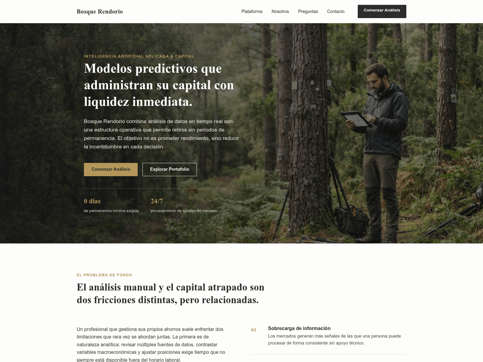 Screenshot von bosquerendorio.net