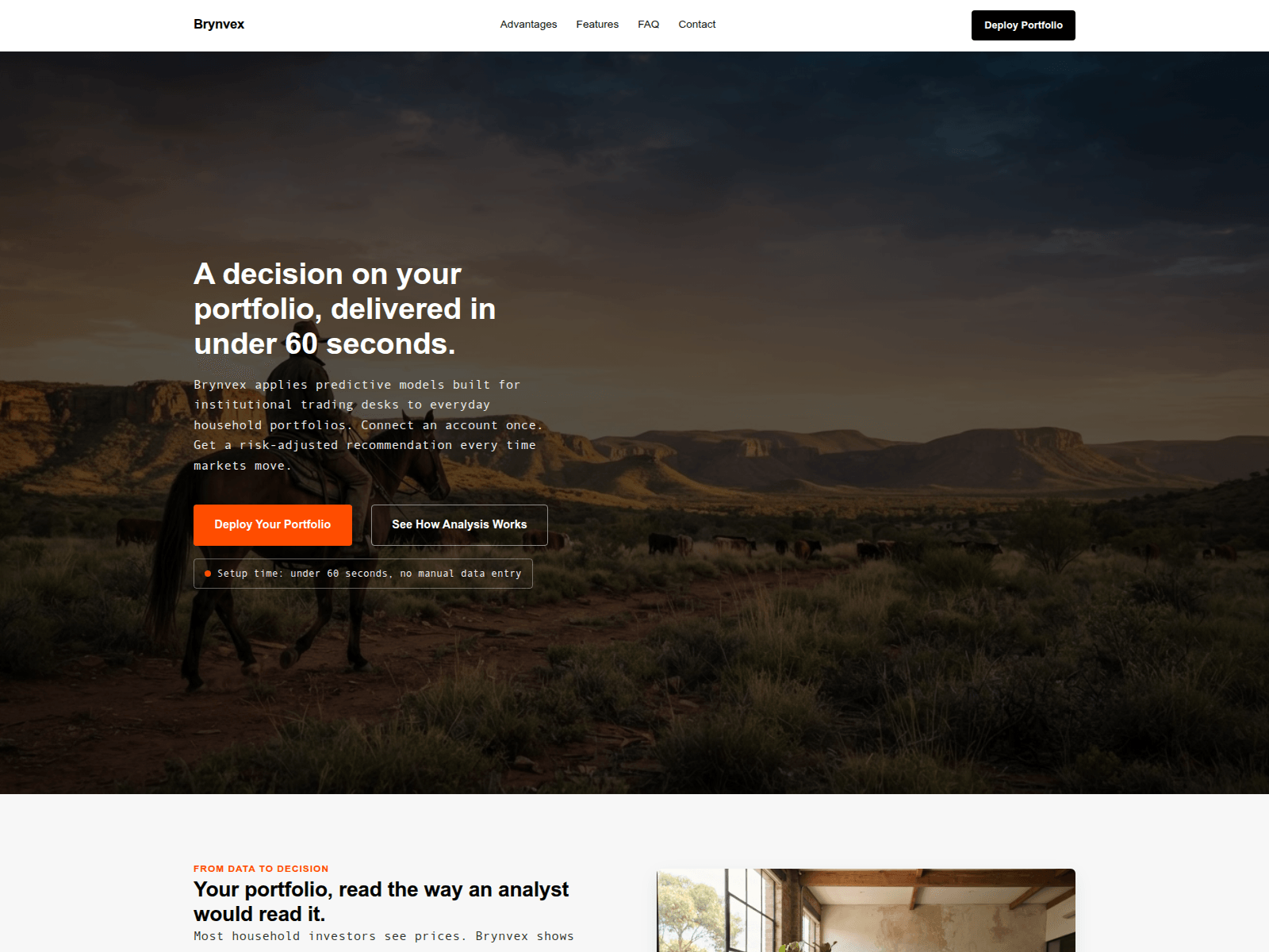 Screenshot of brynvextrade.com
