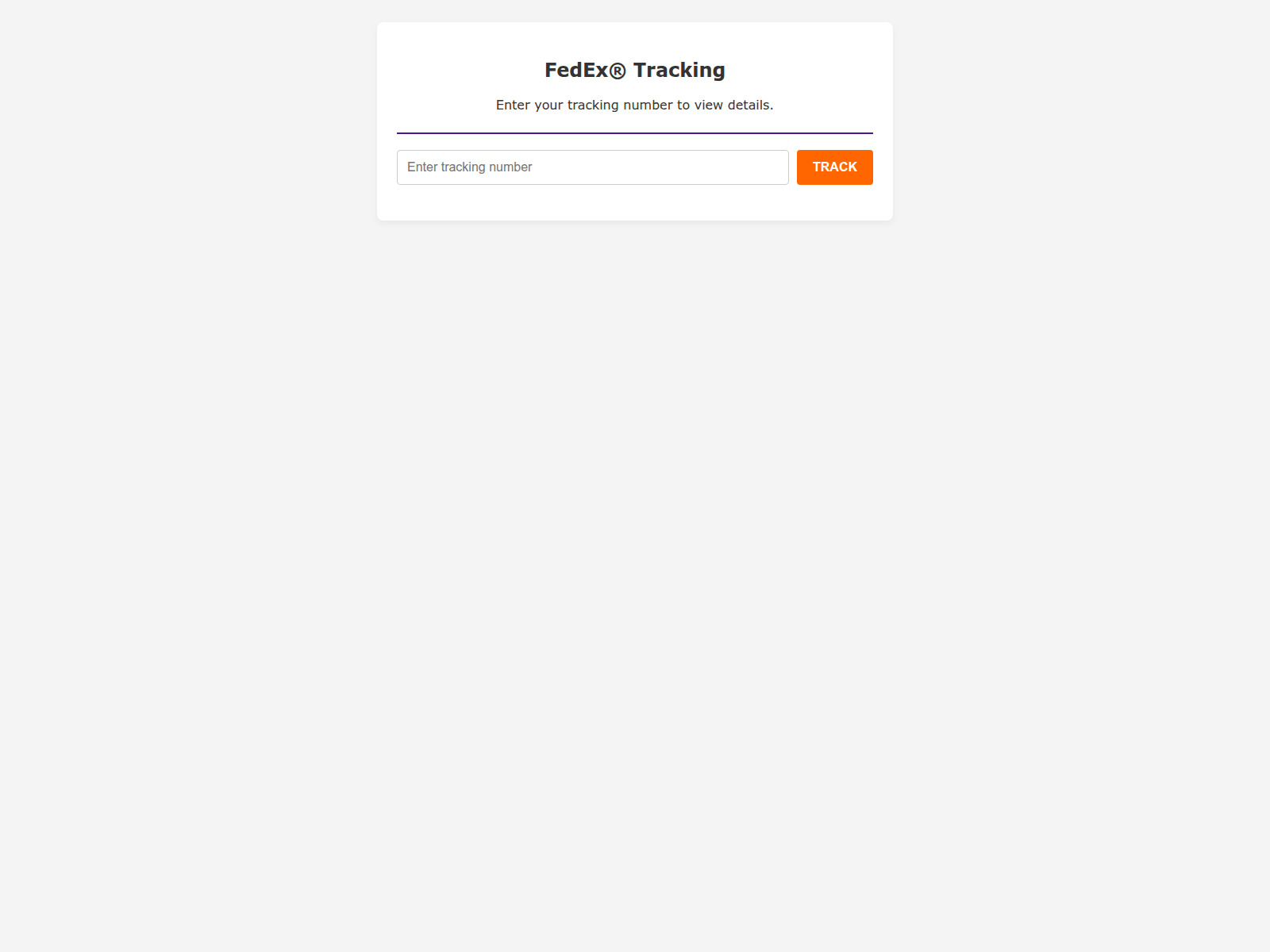 fedexdelivery247.live のスクリーンショット