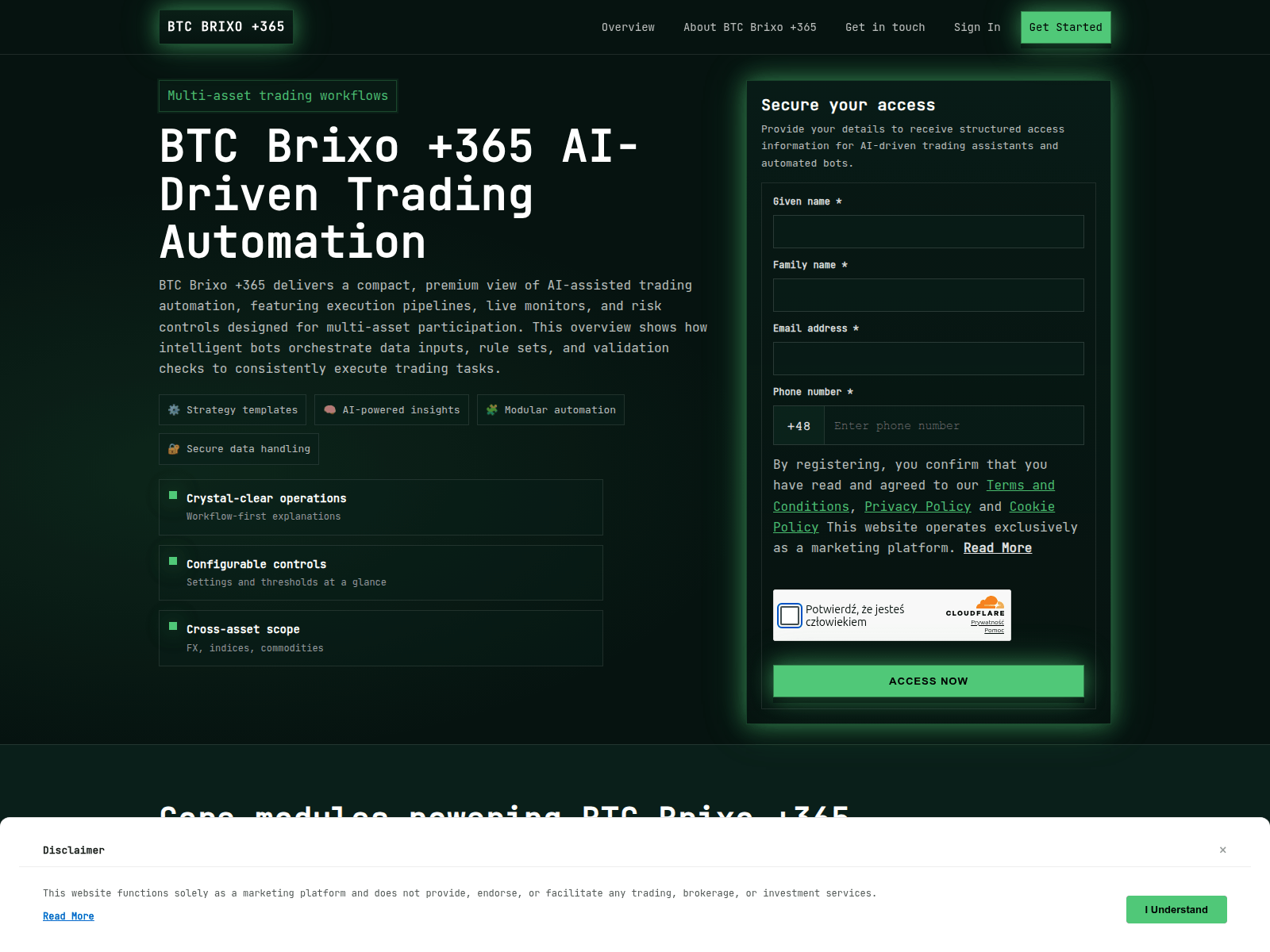 Screenshot of btc-brixo365.club