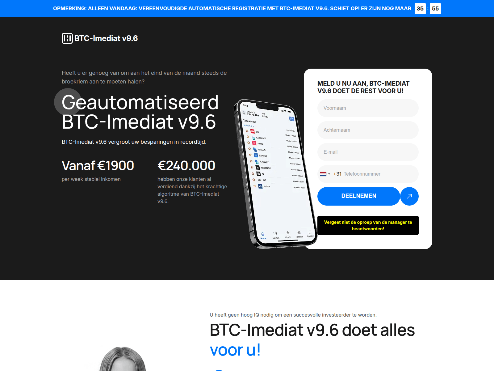 Screenshot di btcimediatv96.com