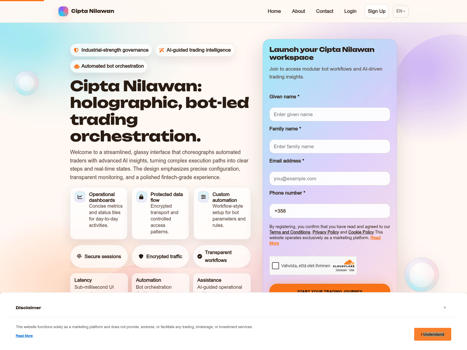 Screenshot von ciptanilawansoftware.com