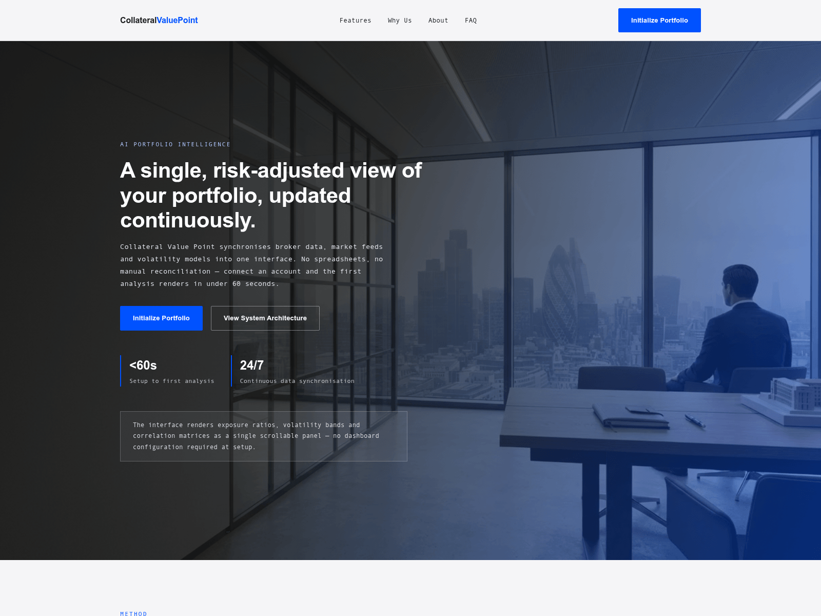 Screenshot di collateralvaluepoint.com
